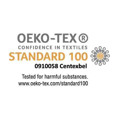 Oeko-Tex® Standard 100 (0910058 / Centexbel)